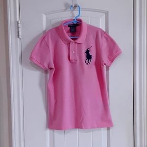 Ralph Lauren Black Label, Cotton Blend, BIG Logo, Polo, Size Small